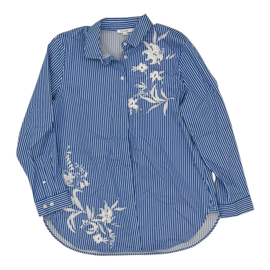Top Ls By Chicos In Blue & White, Size:L