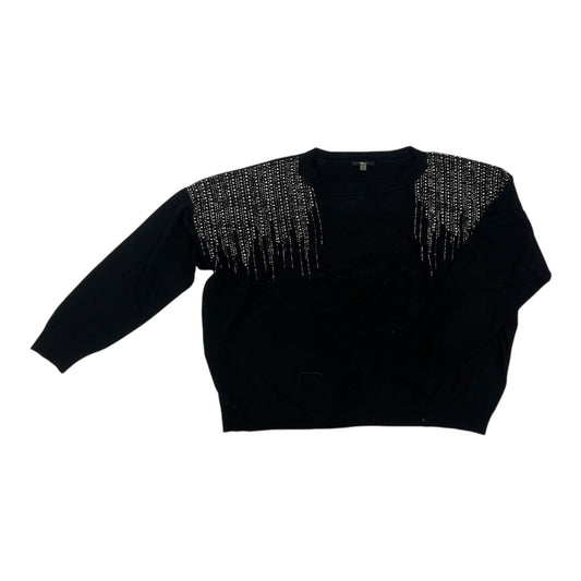 Sweater By Milano In Black, Size:Xl