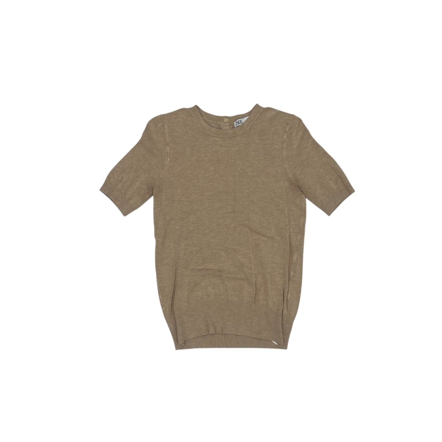 Sweater Ss By Zara In Brown, Size:S