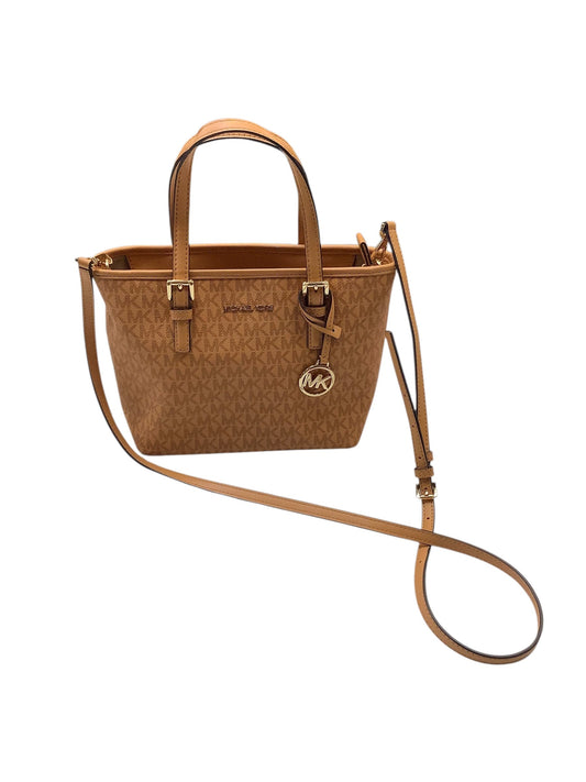 Handbag Designer By Michael Kors In Gold, Size:Small