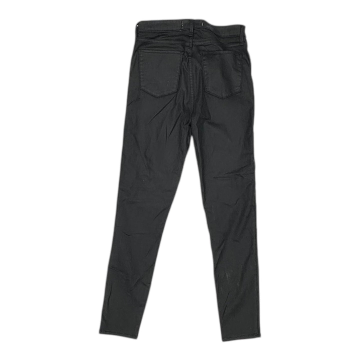 Jeans Cropped By 7 For All Mankind In Black Denim, Size:4