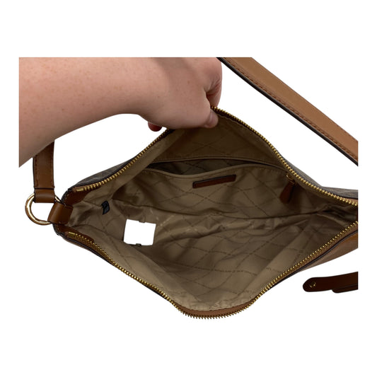 Handbag Designer By Michael Kors In Brown, Size:Medium