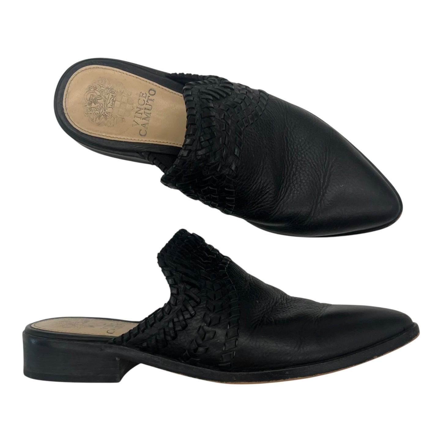 Shoes Flats By Vince Camuto In Black, Size:6.5