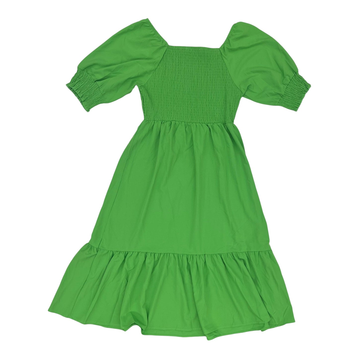 Dress Casual Midi By Clothes Mentor In Green, Size:S