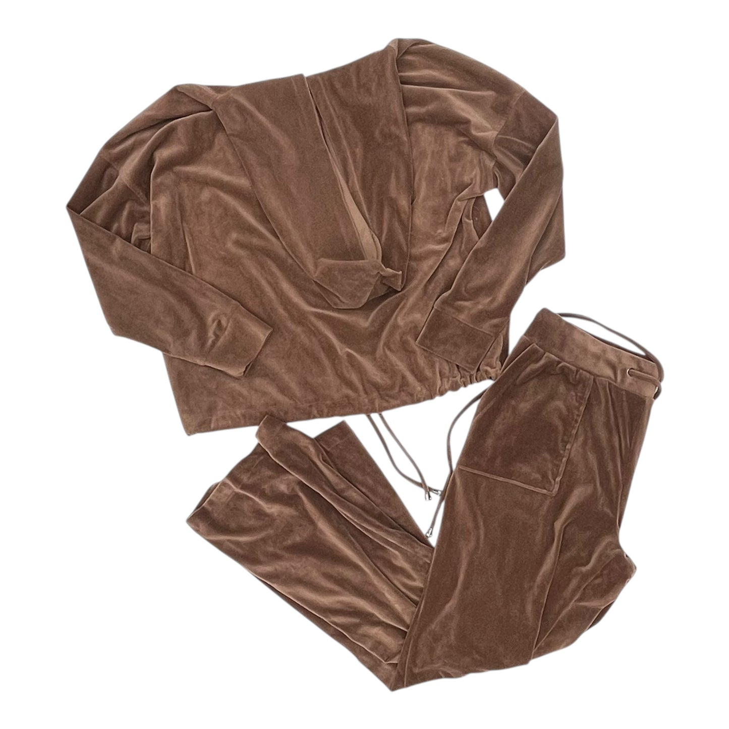 Lounge Set Pants By Cable And Gauge In Brown, Size:L