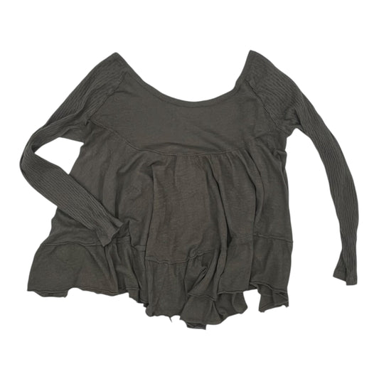 TOP LS by WE THE FREE in GREY, Size:L