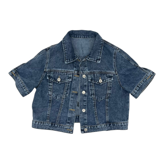 Jacket Denim By Cme In Blue Denim, Size:M