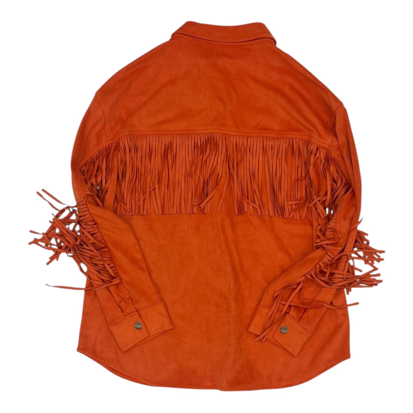 Jacket Other By Versona In Orange, Size:S