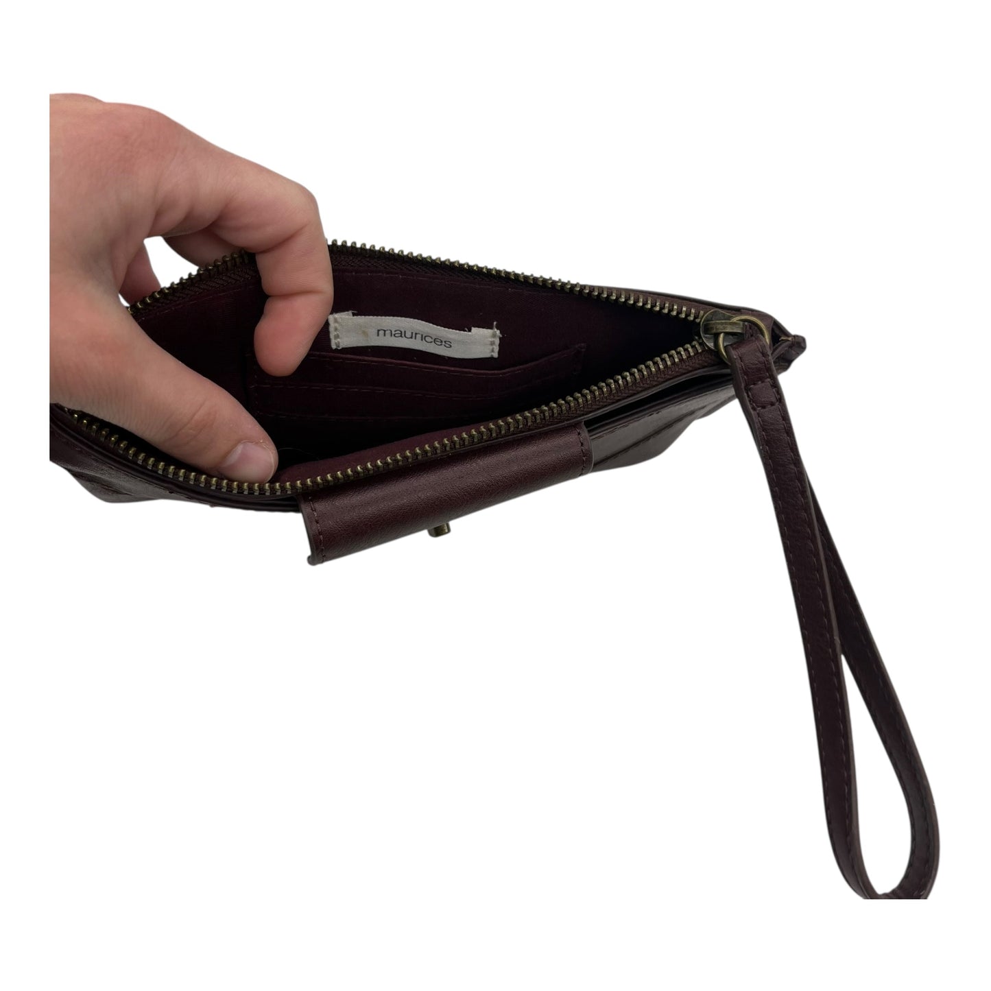 Wristlet By Maurices In Brown, Size:Medium