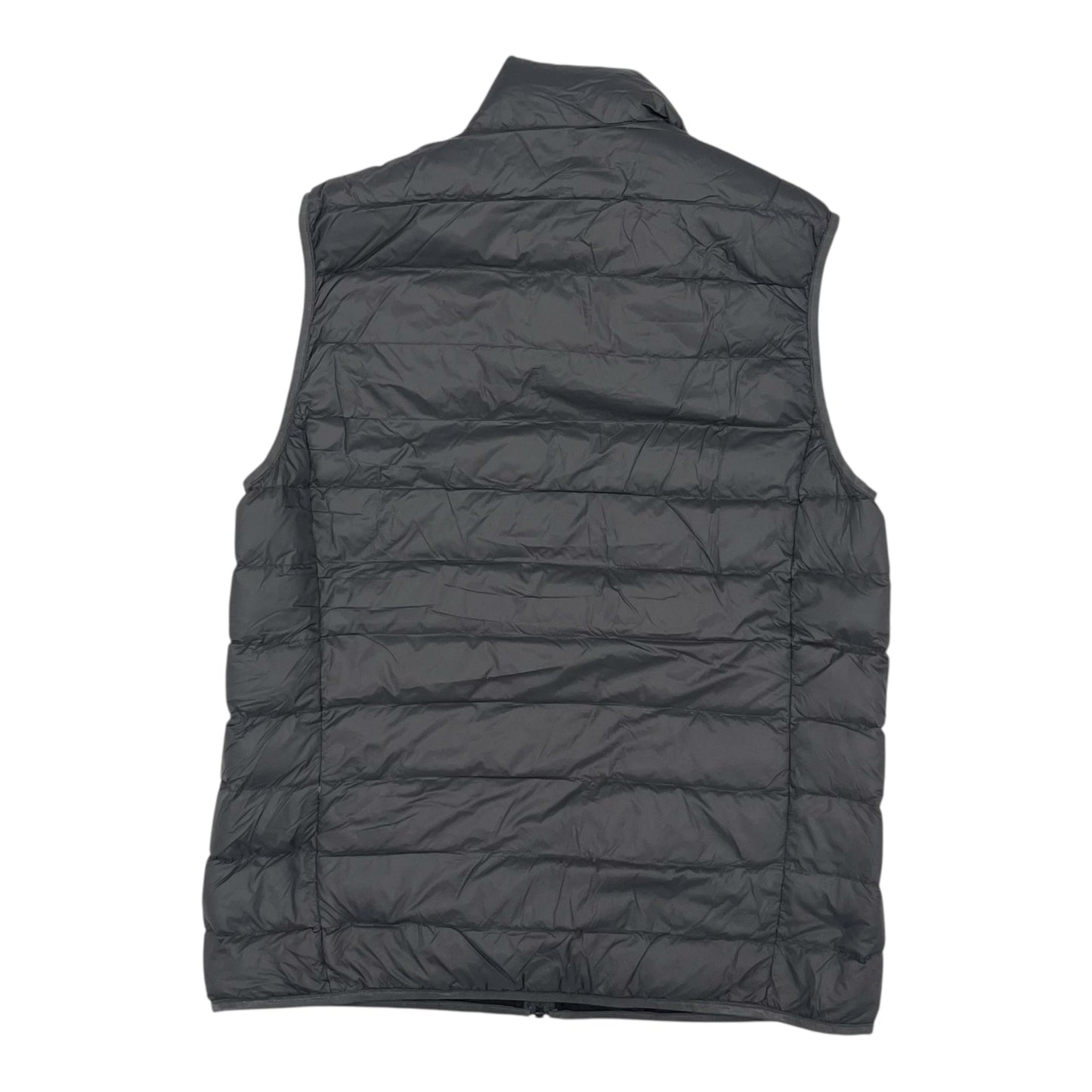 Vest Puffer & Quilted By Eddie Bauer In Grey, Size:M