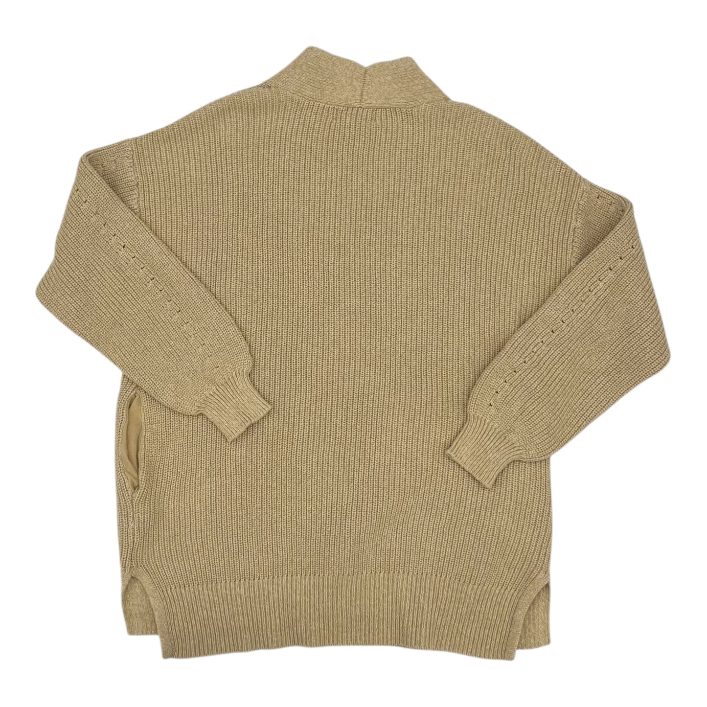 Sweater Cardigan By Universal Thread In Tan, Size:S