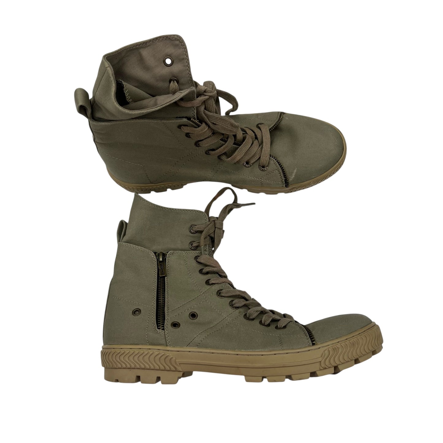 Boots Combat By Levis In Green, Size:11
