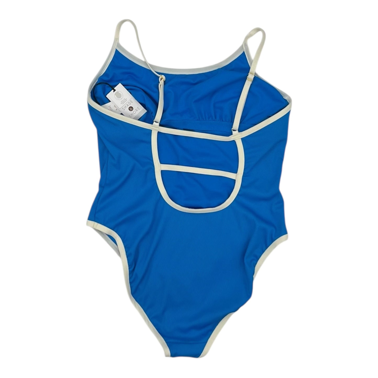 Swimsuit By Shade & Shore In Blue, Size:Xl