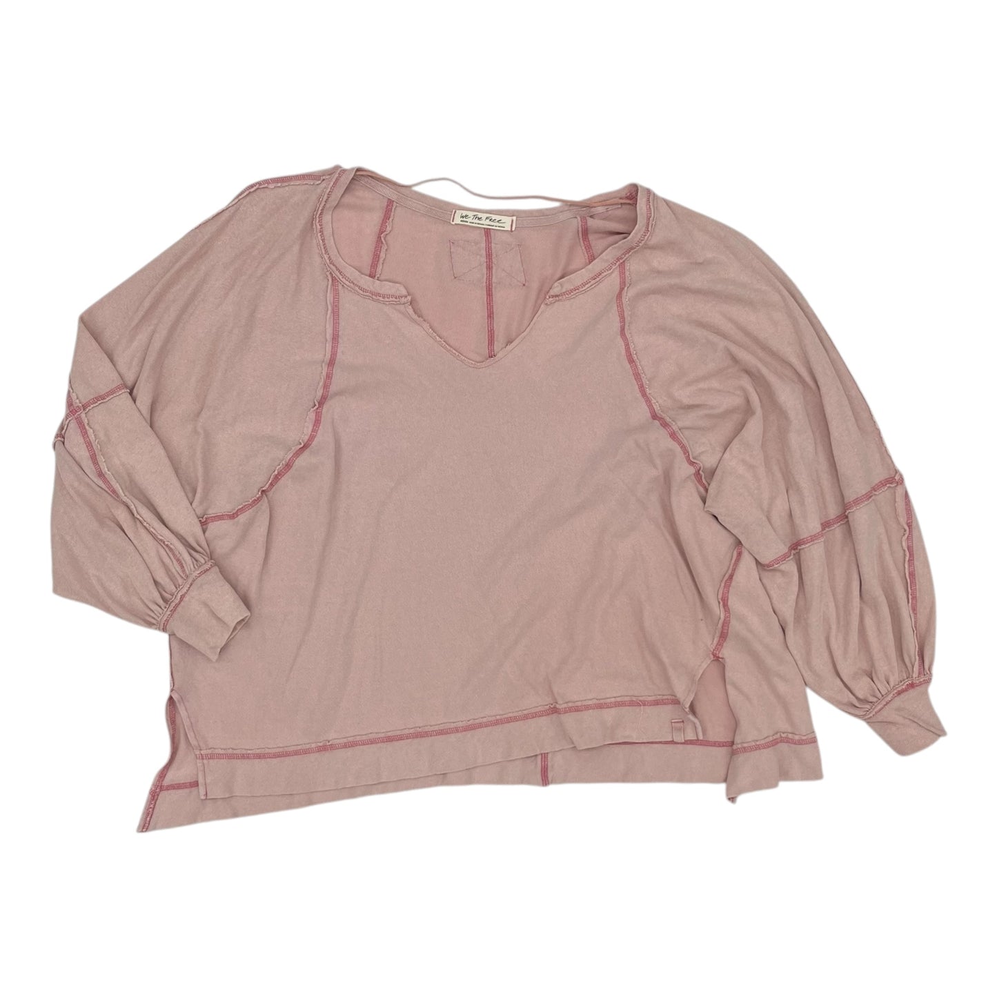 Top Ls By We The Free In Pink, Size:M