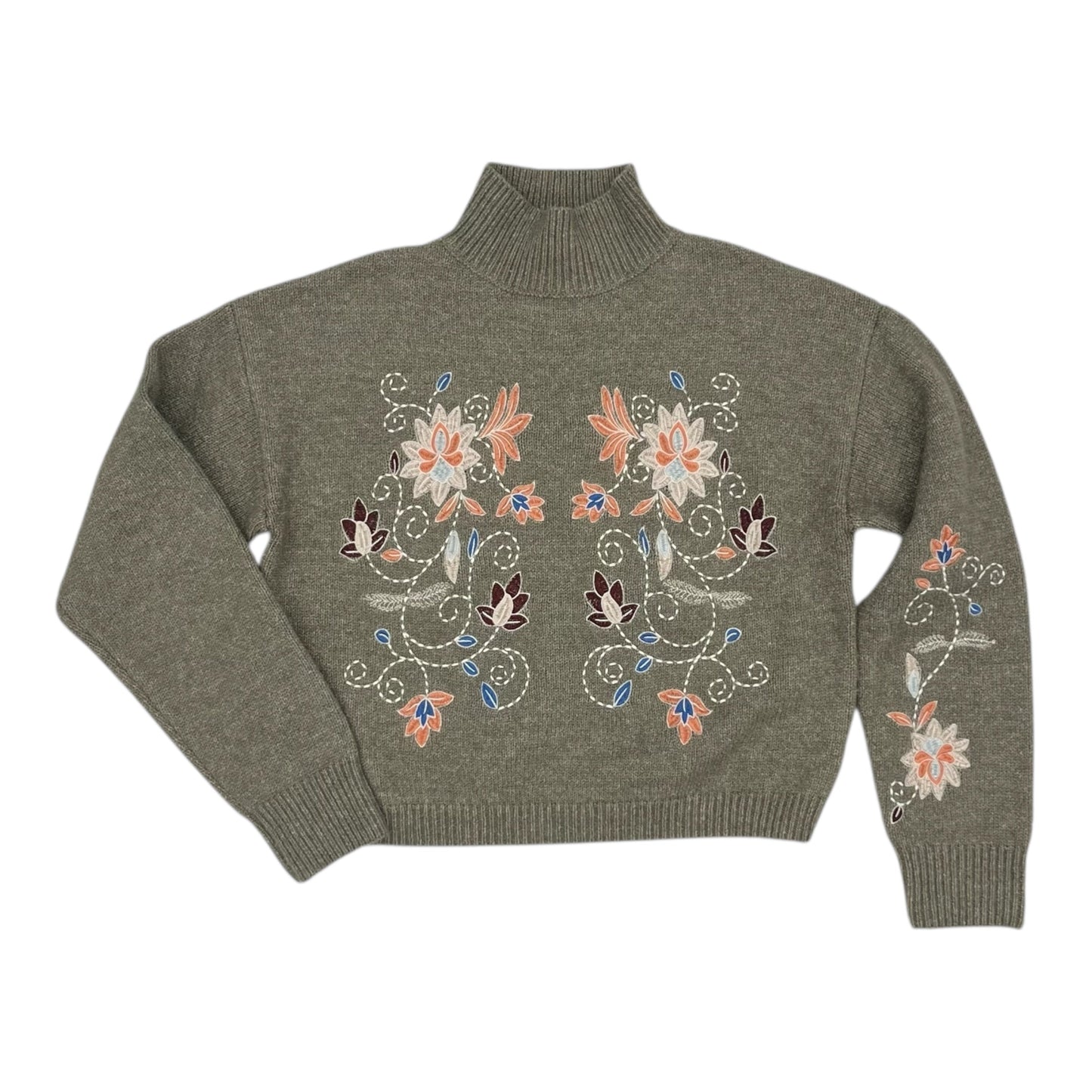 Sweater By Jun & Ivy In Tan, Size:M