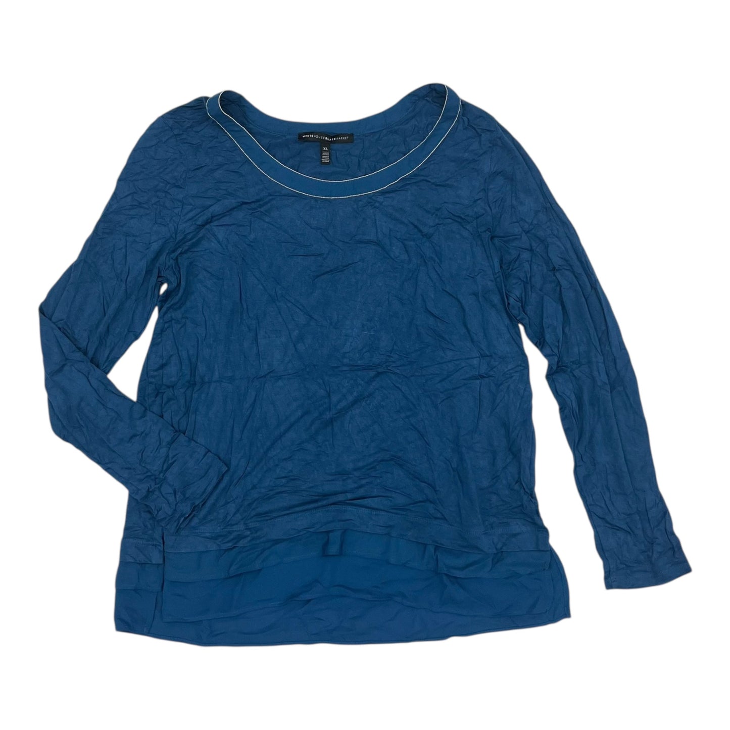 Top Ls By White House Black Market In Teal, Size:Xl