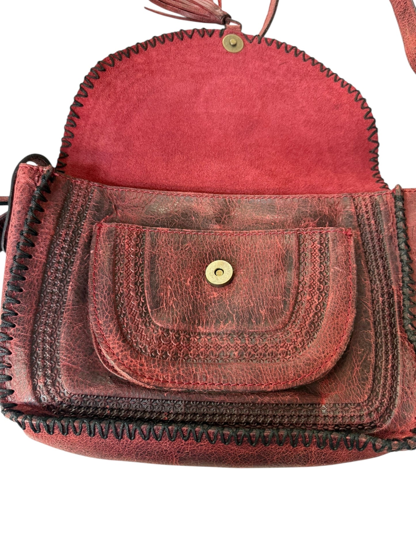 Crossbody Designer By Patricia Nash In Multi, Size:Medium