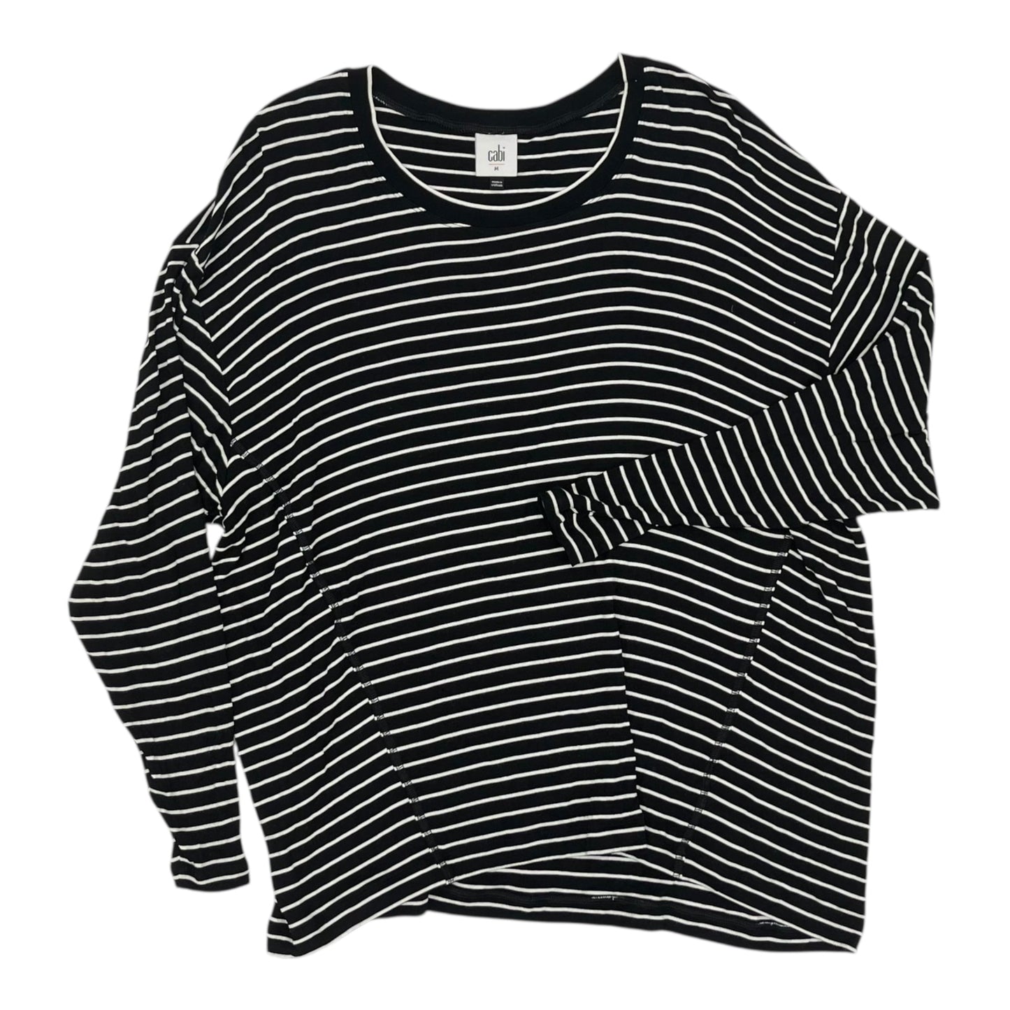 Top Ls By Cabi In Black & White, Size:M