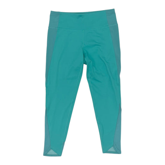 Athletic Leggings Capris By Dsg Outerwear In Teal, Size:L