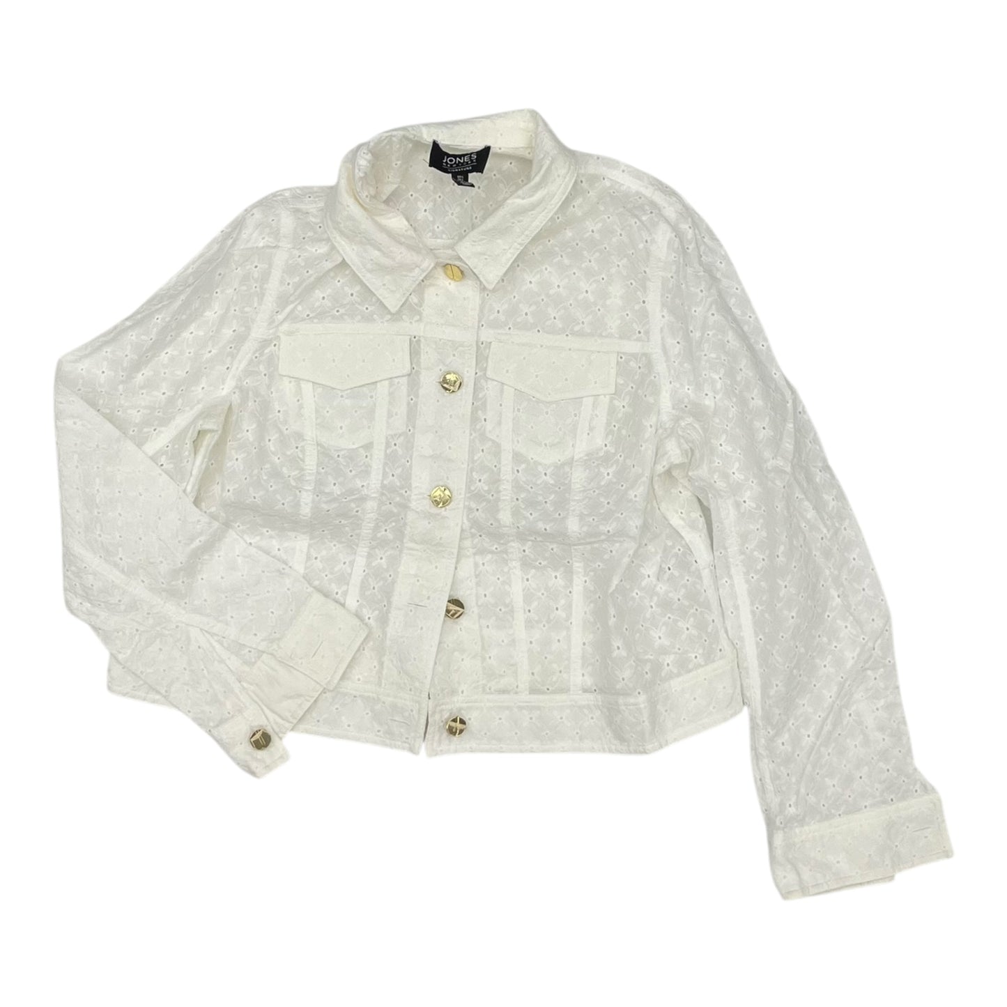 Jacket Other By Jones And Co In Cream, Size:L