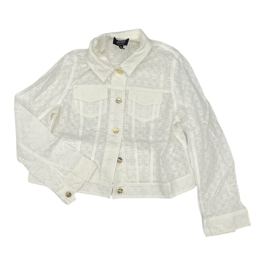 Jacket Other By Jones And Co In Cream, Size:L