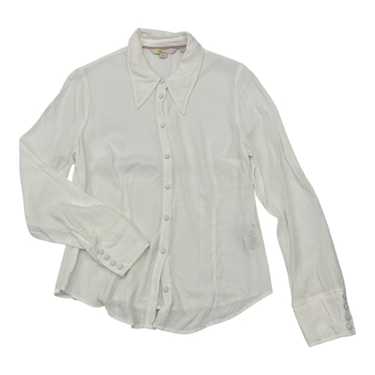 Top Ls By Boden In White, Size:Sp