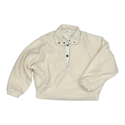Sweatshirt Collar By Cable And Gauge In Cream, Size:L