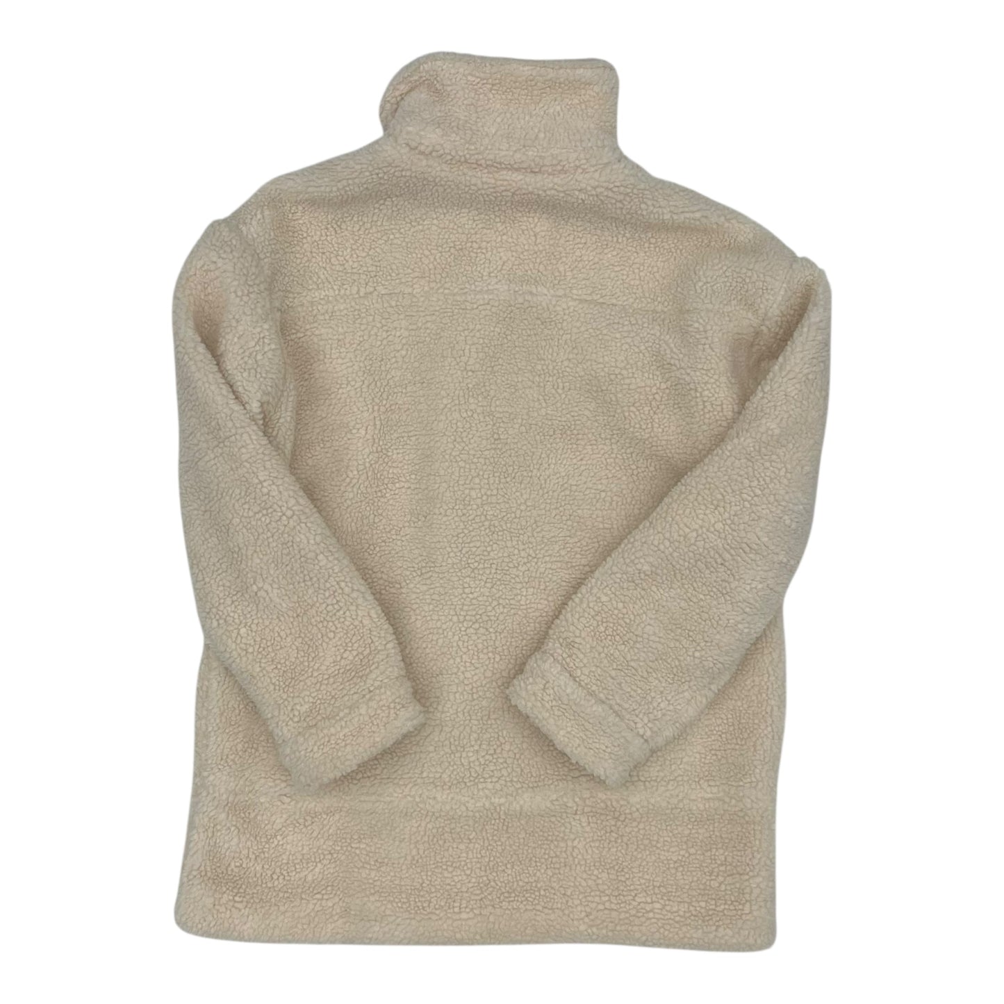 Jacket Faux Fur & Sherpa By Levis In Cream, Size:M