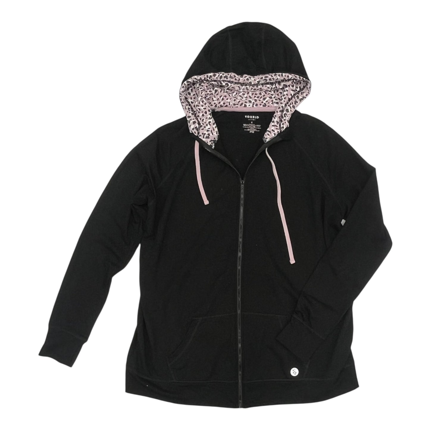 Athletic Jacket By Torrid In Black, Size:Xl