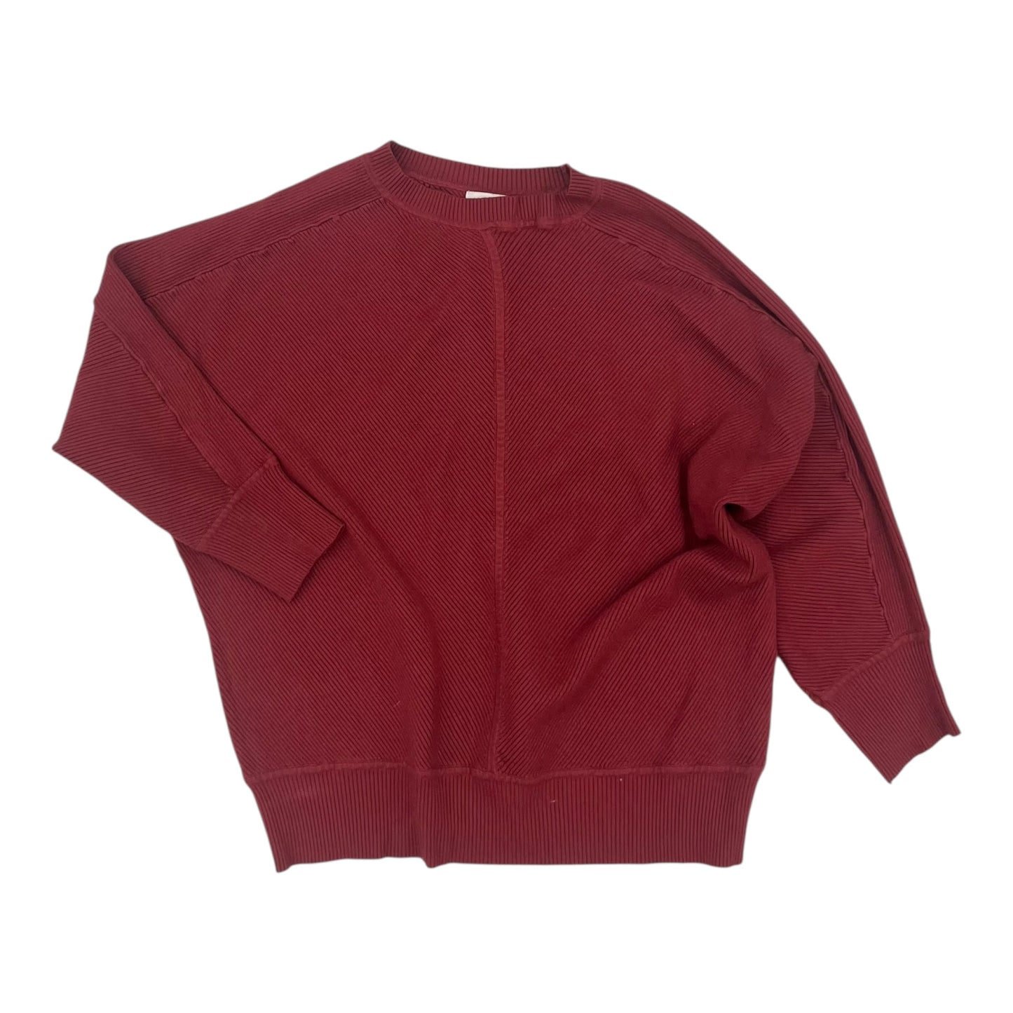 Sweater By Clothes Mentor In Red, Size:2X