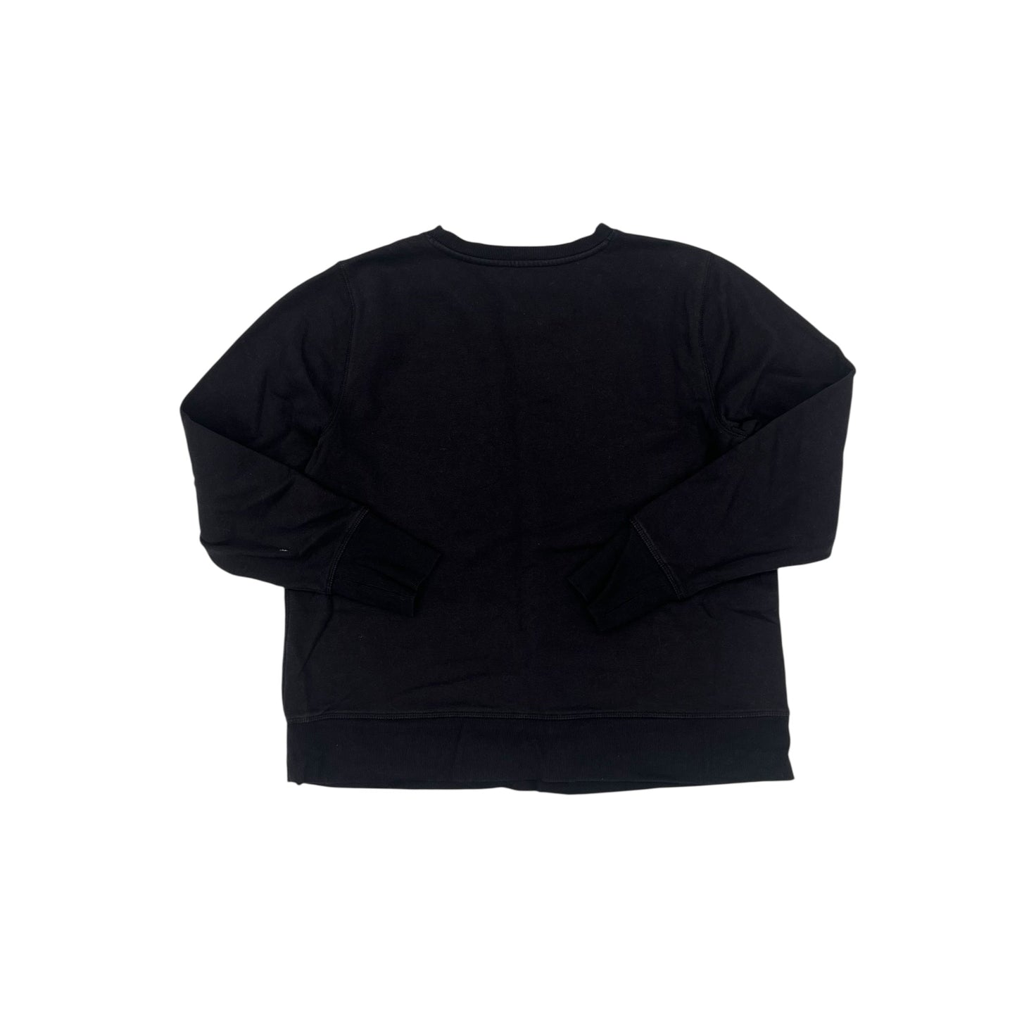 Sweatshirt Crewneck By Tek Gear In Black, Size:Xxl