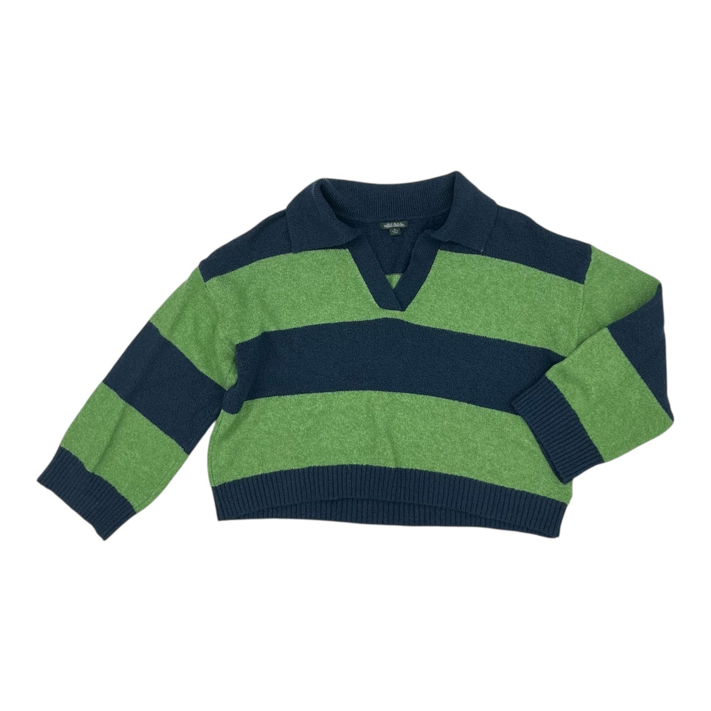 Sweater By Wild Fable In Blue & Green, Size:M