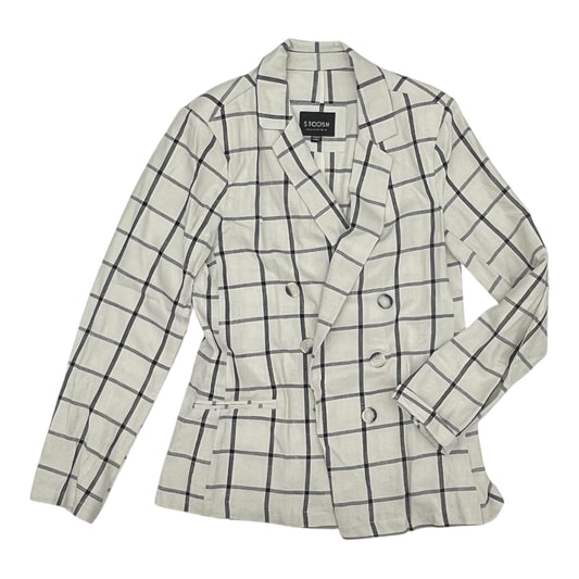Blazer By Stoosh In Black & Cream, Size:M