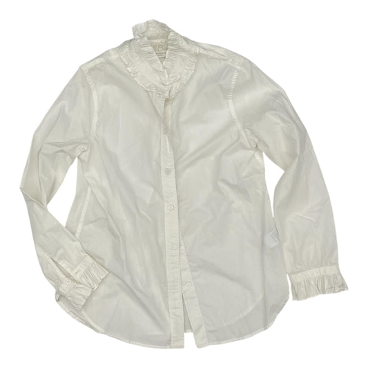 Blouse Ls By J. Crew In Cream, Size:S