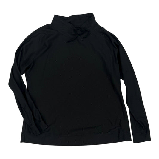 Athletic Top Ls Collar By Slazenger In Black, Size:Xxl