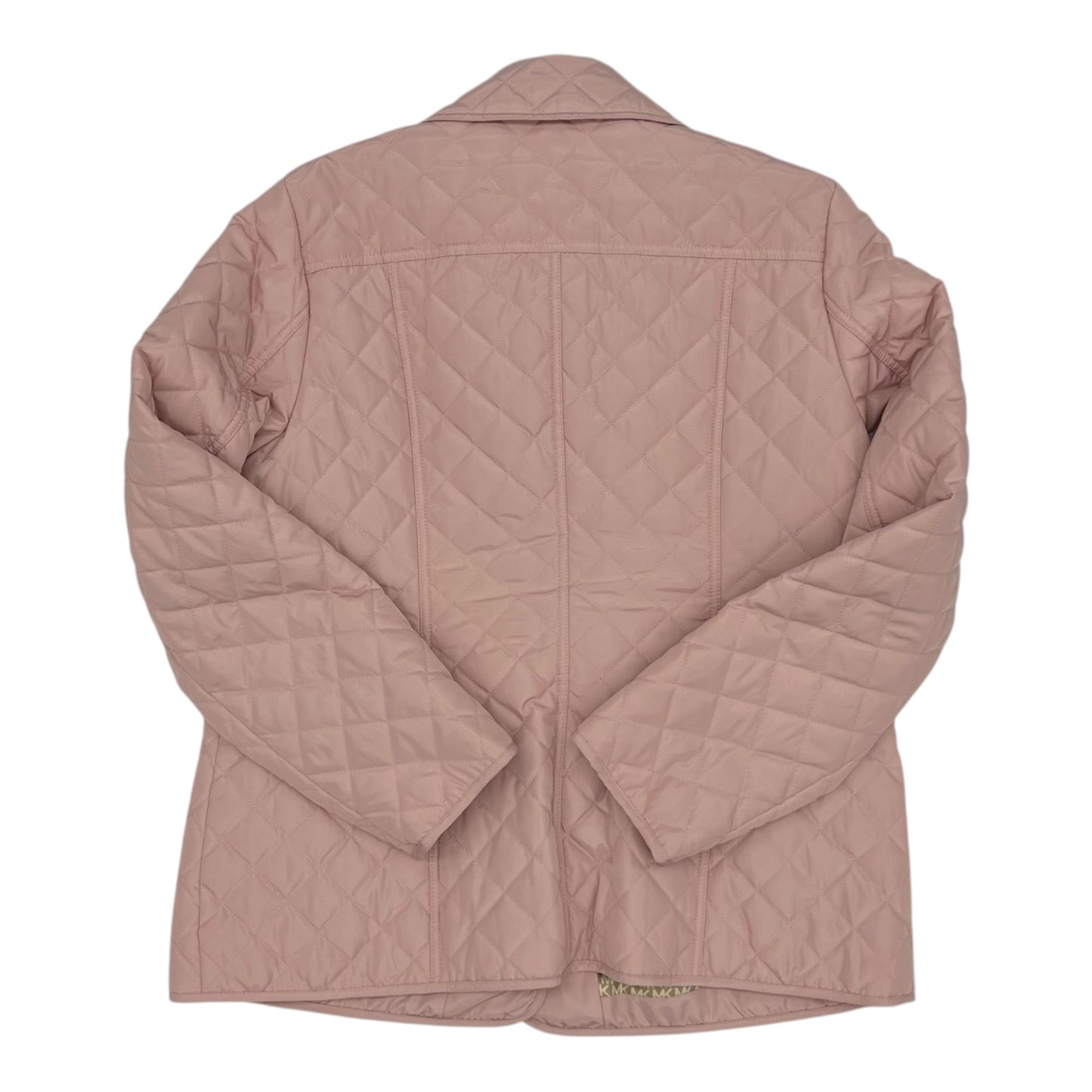 Jacket Designer By Michael Kors In Pink, Size:L