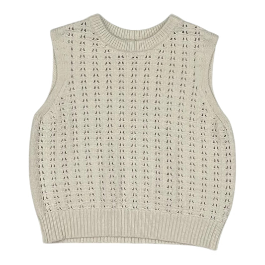 Vest Sweater By Universal Thread In Cream, Size:M
