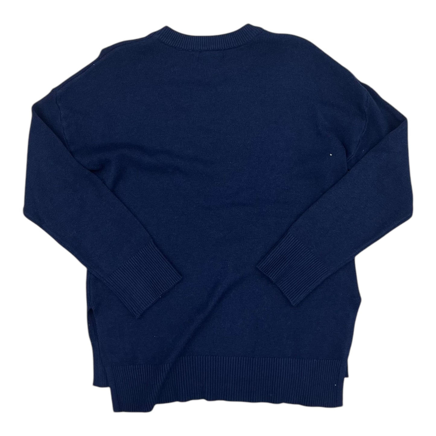 Sweater By Tahari By Arthur Levine In Blue, Size:M