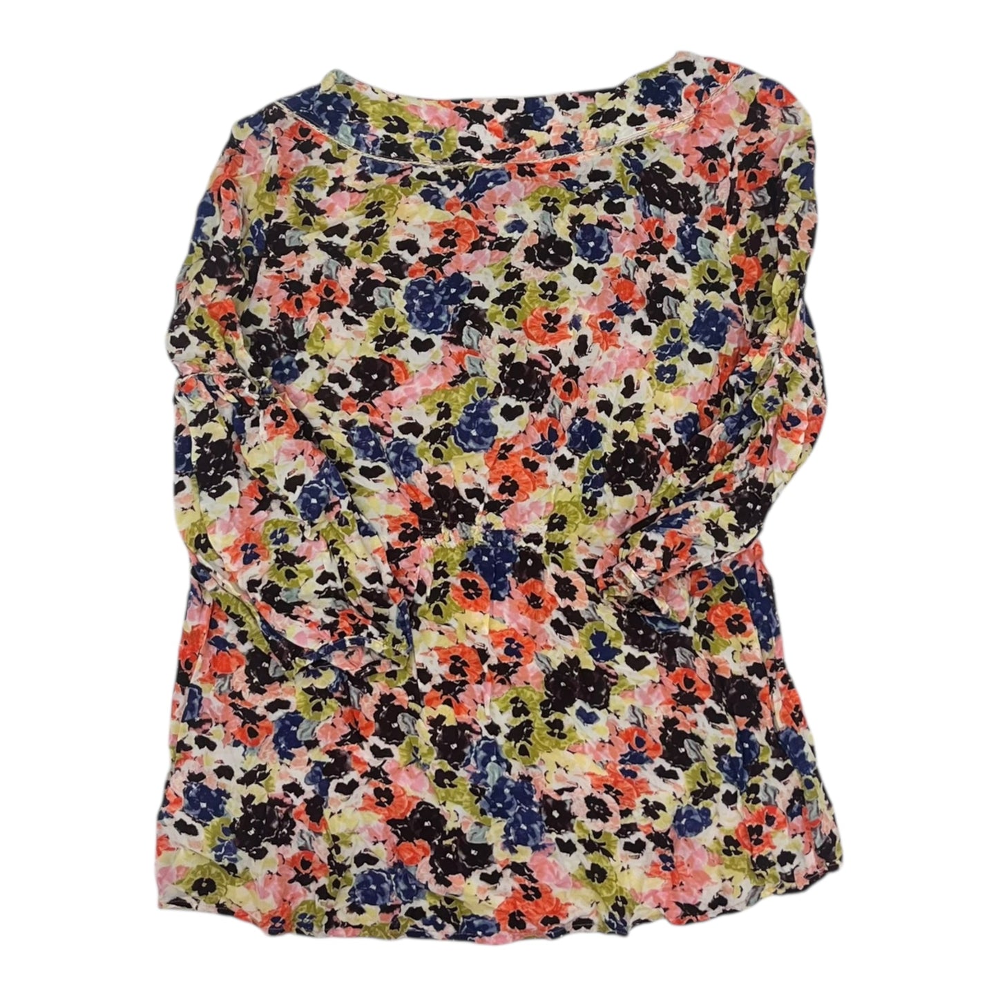 Top 3/4 Sleeve By Maeve In Floral Print, Size:6