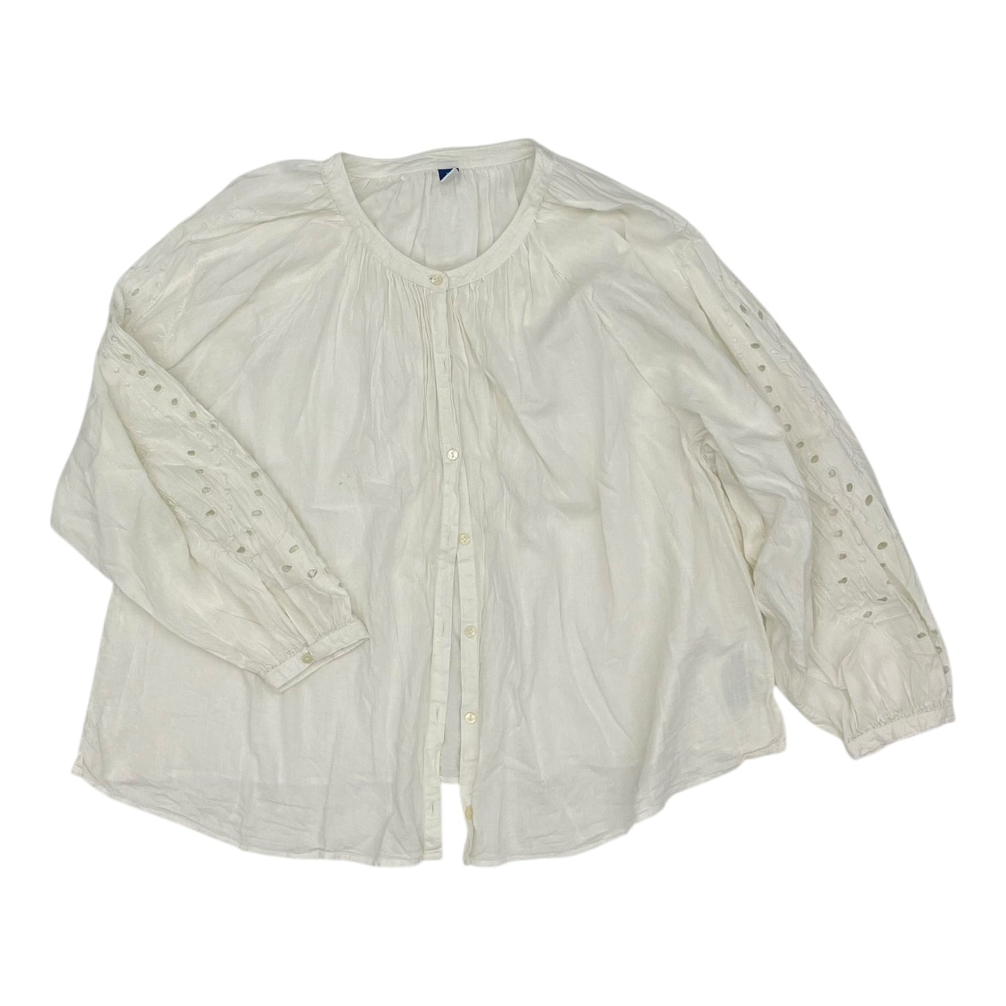 Top Ls By Old Navy In Cream, Size:Xl