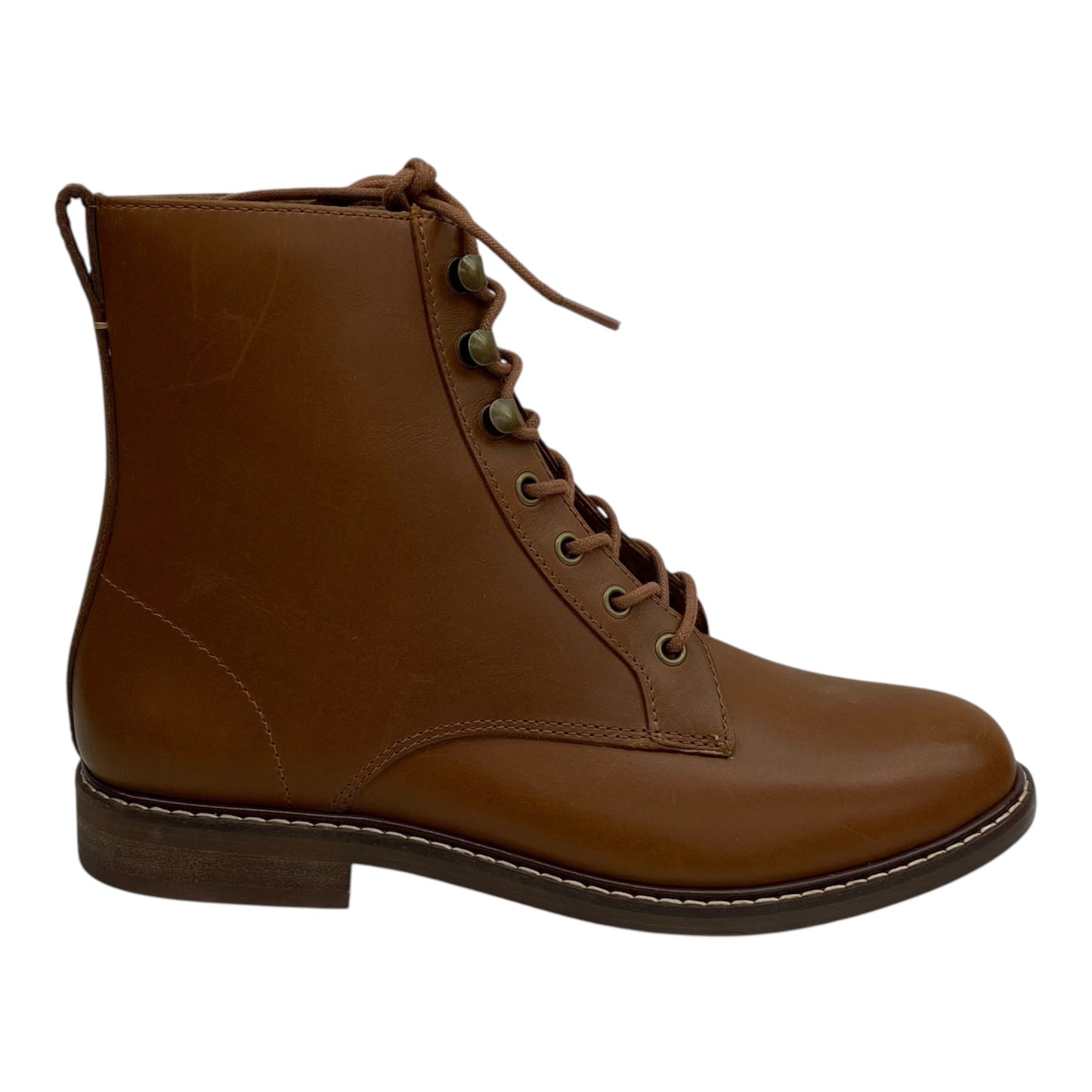 Boots Combat By Madewell In Brown, Size:7.5