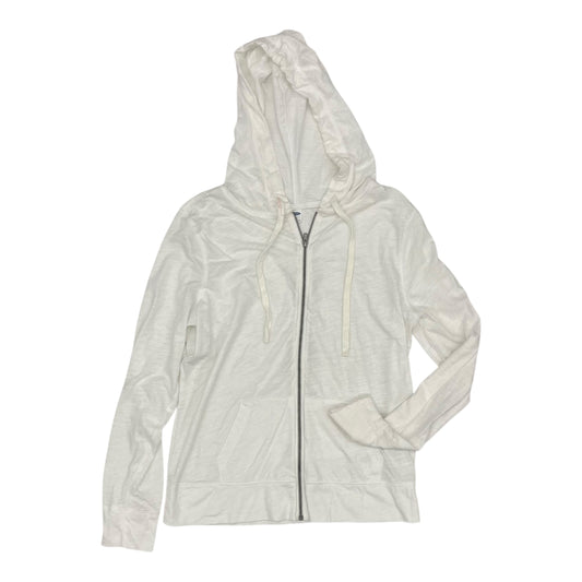 Sweatshirt Hoodie By Old Navy In White, Size:S