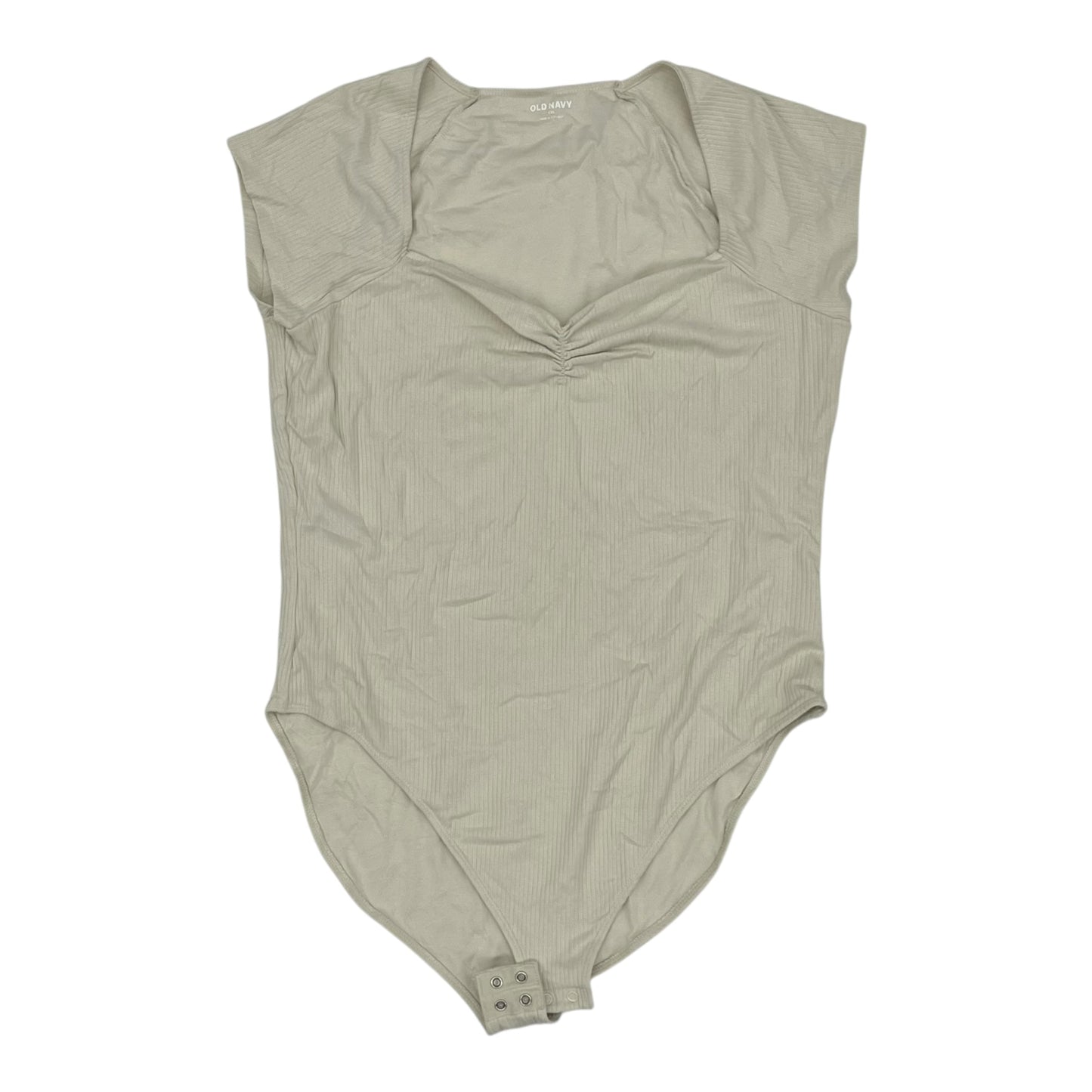 Bodysuit By Old Navy In Tan, Size:Xxl