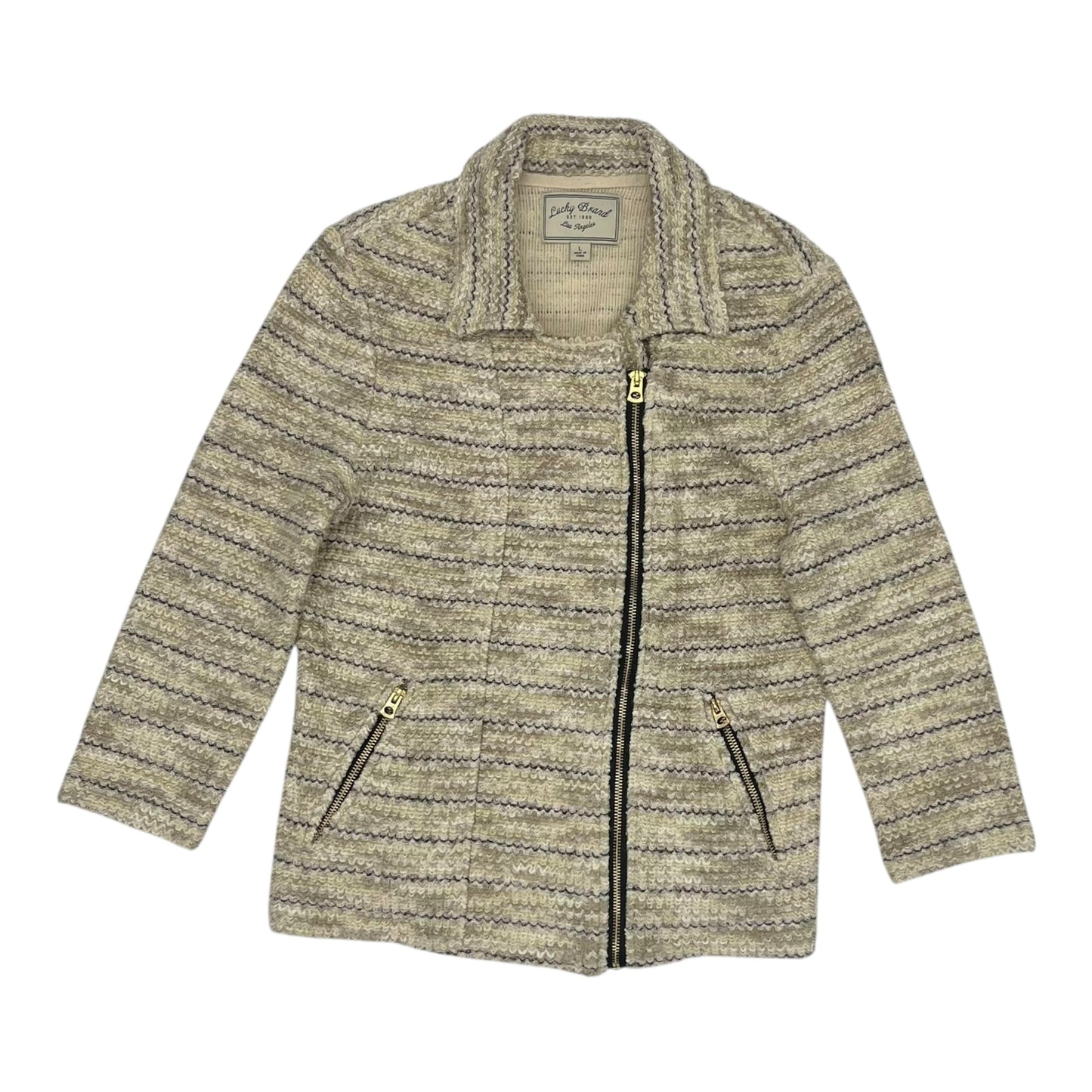 BLAZER by LUCKY BRAND in TAN, Size:L