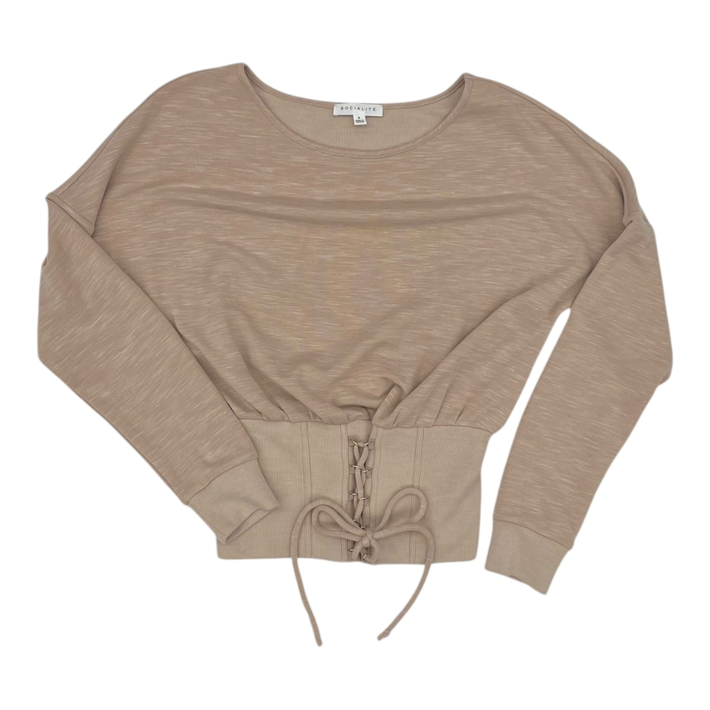 Top Ls By Socialite In Tan, Size:S