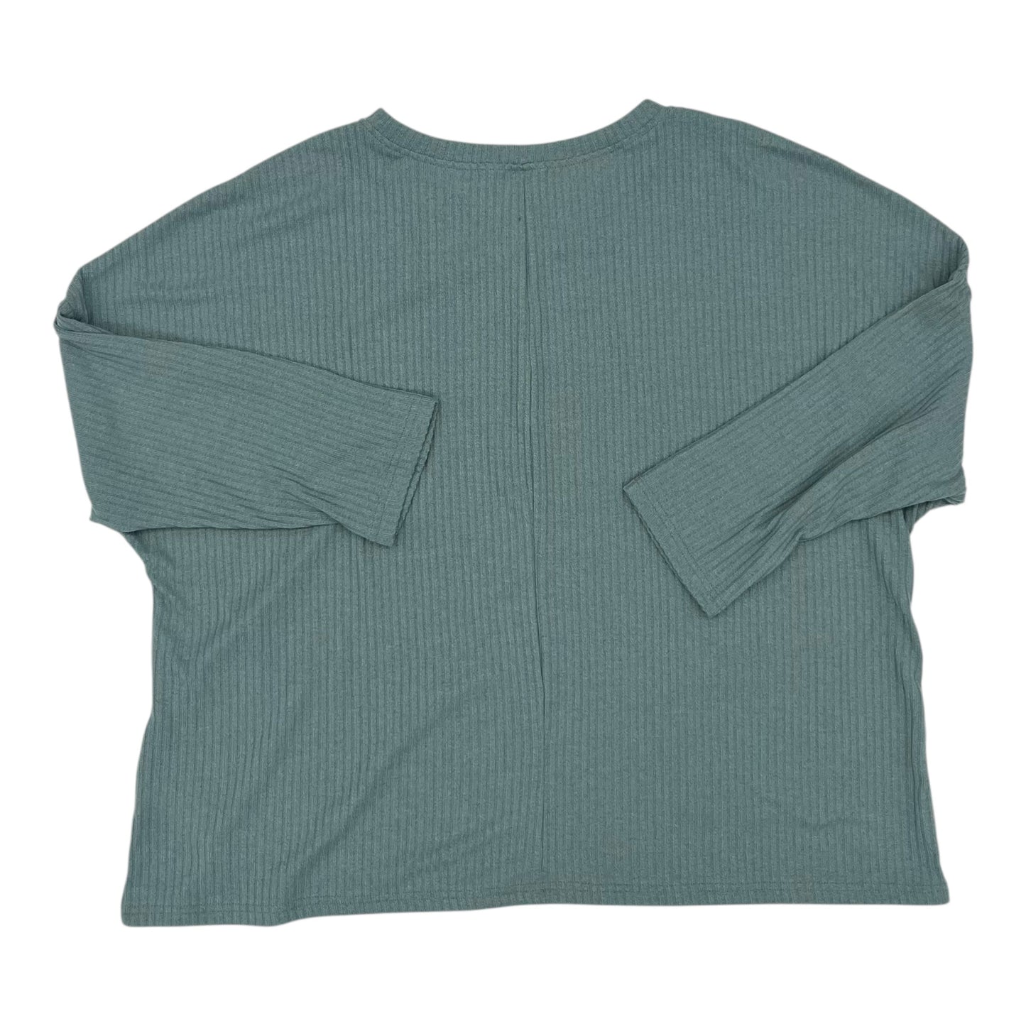 Top Ls By Cme In Teal, Size:2X