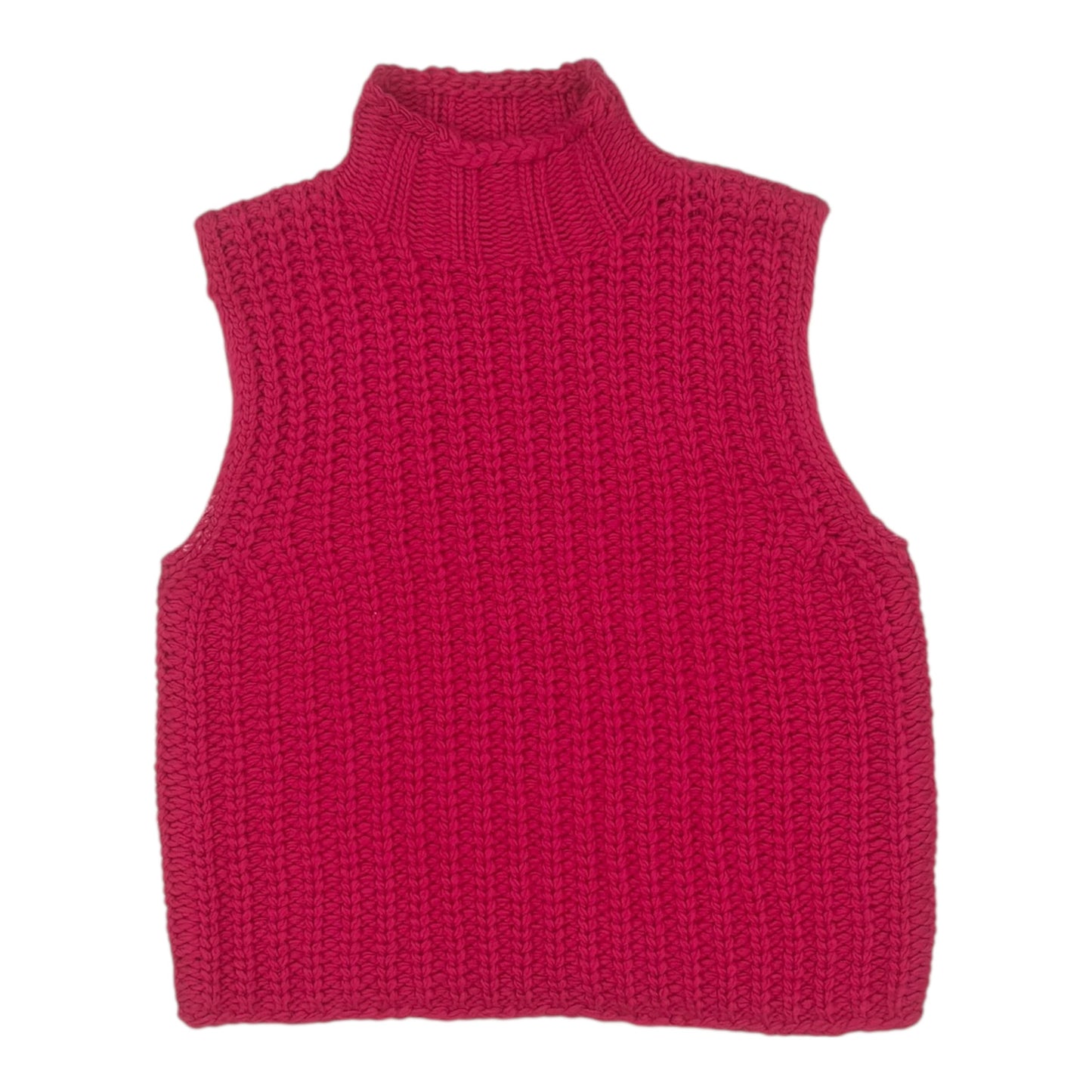Vest Sweater By En Saison In Pink, Size:M