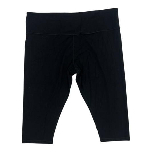 Athletic Capris By Athleta In Black, Size:3X