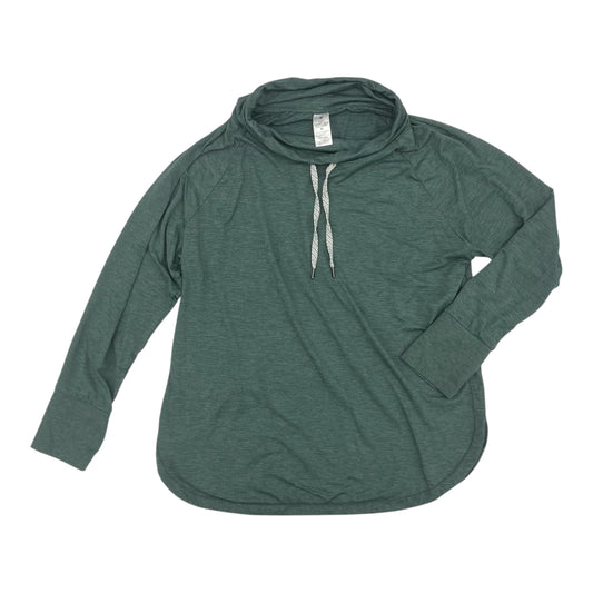 Athletic Top Ls Collar By Members Mark In Green, Size:Xl