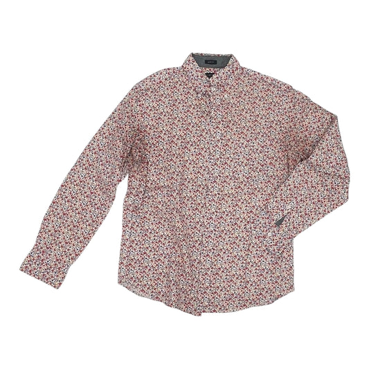 Blouse Ls By J. Crew In Floral Print, Size:M